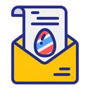 Free Mail Egg Invite Icon