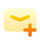 Free Mail Add  Icon