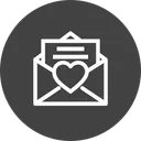 Free Mail Email Heart Icon