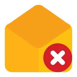 Free Mail Failed  Icon