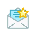 Free Mail Email Star Icon