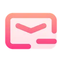 Free Mail Subtract  Icon