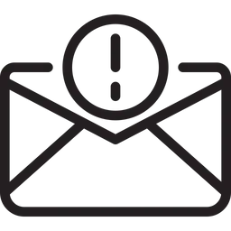 Free Mail Warning  Icon