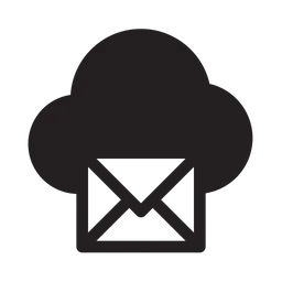 Free Mailing Cloud  Icon