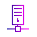 Free Mainframe Network Supercomputer Icon