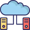 Free Servernetzwerk Server Serverhosting Symbol