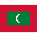 Free Maldives Drapeau Pays Icône