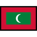 Free Maldives Flag Icon