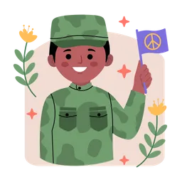 Free Male army  Icon