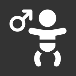 Free Male Baby  Icon