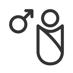 Free Male Baby  Icon