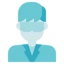 Free Chemistry Male Chemist Scientist Icon