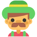 Free Male Framer Male Farmer Icon