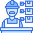 Free Male Storekeeper Storekeeper Helmet Icône