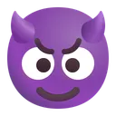 Free Cara Con Cuernos Icono