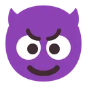 Free Cara Con Cuernos Icono
