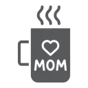 Free Tasse mit Aufdruck „Mama“  Symbol