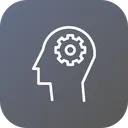 Free Man Mind Idea Icon