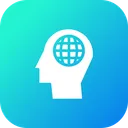 Free Man Mind Power Icon