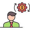 Free Management Strategy Finance Icon