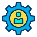 Free Work Management User Man Icon