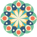 Free Mandala Flower Floral Icon