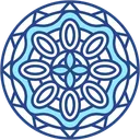 Free Mandala Fleur Cultures Icône