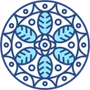 Free Mandala Fleur Cultures Icône