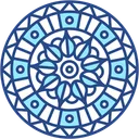 Free Mandala Fleur Cultures Icône