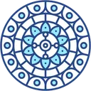 Free Mandala Fleur Cultures Icône