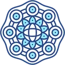 Free Mandala Fleur Cultures Icône
