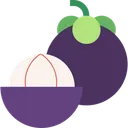 Free Mangostano Biologico Maturo Icon