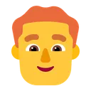 Free Rot Haare Flach Symbol
