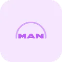 Free Man Truck Firmenlogo Markenlogo Symbol