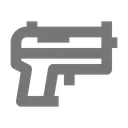 Free Mano Pistola Icono
