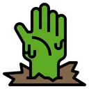 Free Mano Zombie Horror Aterrador Icon