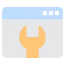 Free Manutencao Web SEO Engrenagem Ícone