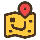 Free Map Location Adventure Icon