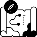 Free Map Location Adventure Icon