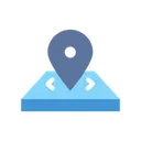 Free Map Exploration Navigation Icon