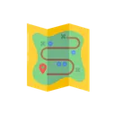 Free Map Find Direction Icon