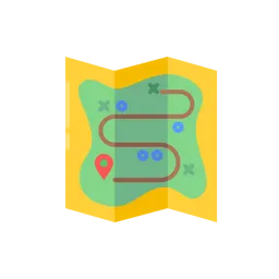 Free Map  Icon