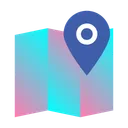 Free Map  Icon