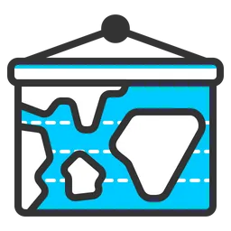 Free Map  Icon