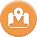 Free Map  Icon