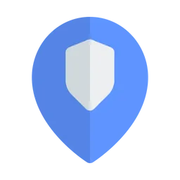 Free Map marker shield  Icon