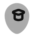 Free Map Point School Icon