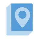 Free Fijar mapa  Icono