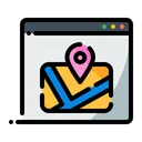 Free Mapa Ubicacion Gps Icono