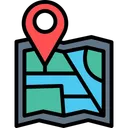 Free Ubicación del mapa  Icon